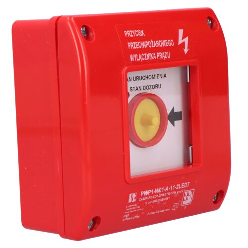 Tűzvédelmi (PPOŻ) áramkapcsoló PWP1-W01-A-11-2LED7\ 145127906