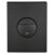 Öblítő gomb Nova Cosmopolitan rejtett WC-kerethez, fekete, 156 x 197 mm 145129893