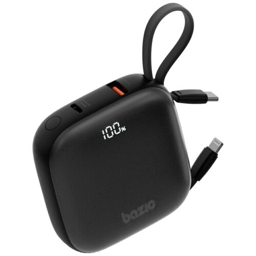 PowerBank 4w1 Bazic Fusion 10000mAh PD20W USB-C / Lightning fekete 145095004