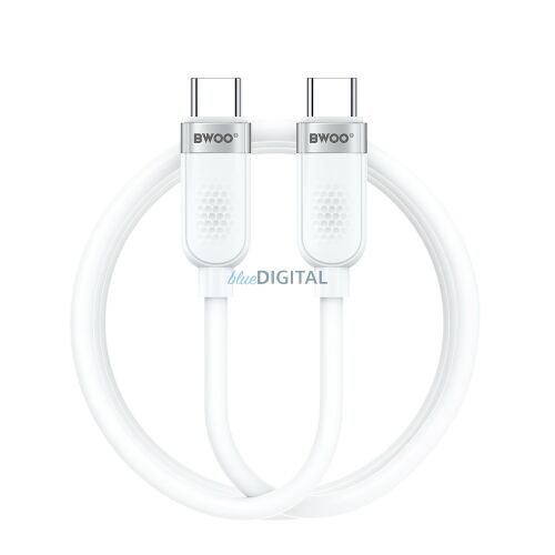 BWOO 100W kábel USB-C - USB-C 1m fehér 145093484