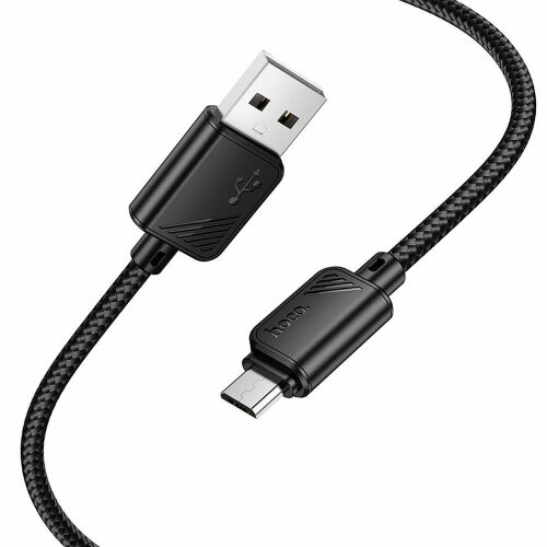 HOCO kábel USB-A - Micro USB 2,4A X113 1 m fekete 145094096
