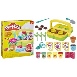 5 darabos Play-Doh gyurmadoboz készlet Virágzó kert
