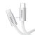 BWOO 240W fonott kábel USB-C - USB-C BO-X317C-C 1m fehér 145103613