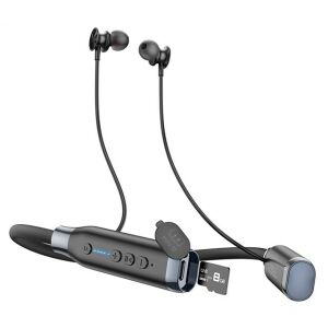 HOCO vezeték nélküli fülhallgató bluetooth nyakba akasztható ES62 fekete 145434479 - Hoco