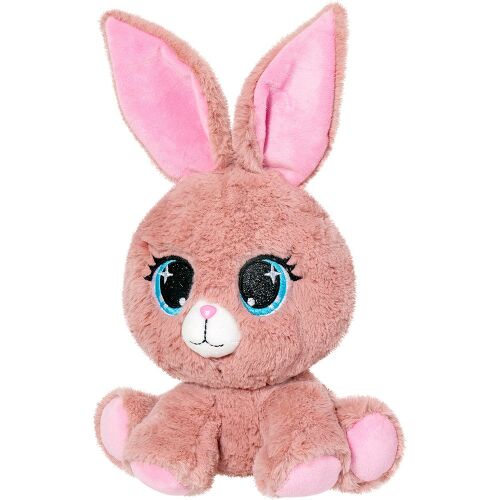 Mila Rózsaszín Plüss Nyuszi, 25cm, aranyos plüssállat gyerekeknek - Játék