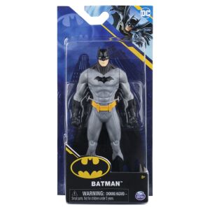 Batman figura szürke páncélban, 15 cm