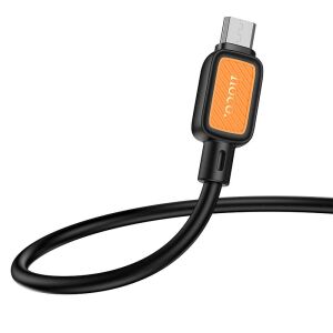 HOCO kábel USB-A - Micro USB 2,4A X108 1 m fekete 145110879 - Hoco
