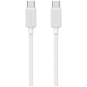 Kábel USAMS KY sorozat US-SJ696 60W USB-C USB-C-re 2m fehér 145110981 - Kábel & Tartozék