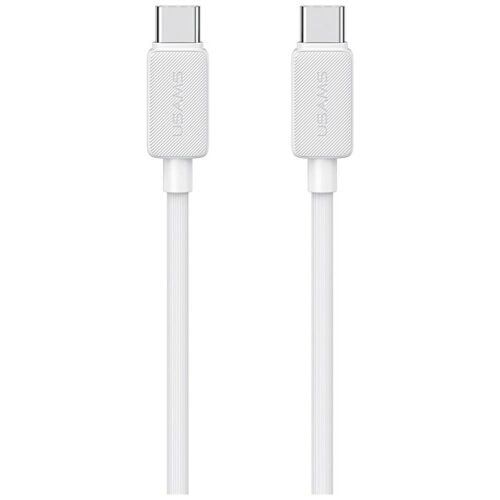 Kábel USAMS KY sorozat US-SJ696 60W USB-C USB-C-re 2m fehér 145110981