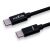 Maxlife MXUC-12 kábel USB-C - USB-C 1,0 m 60W fekete 145117195