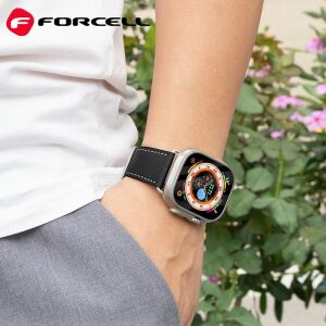 FORCELL F-DESIGN FA20 mágneses öko bőrszíj APPLE Watch 42 / 44 / 45 / 49 mm 145117896 - Forcell
