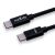 Maxlife MXUC-12 kábel USB-C - USB-C 1,0 m 100W fekete 145117668
