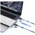 Kábel USAMS KY sorozat US-SJ693 3A USB-C USB-A 2m fehér 145113093