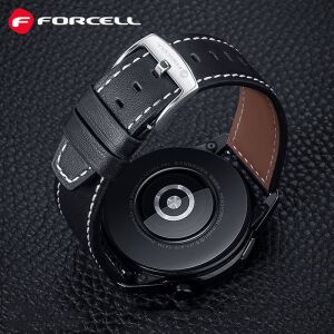 FORCELL F-DESIGN FS21 öko bőrszíj SAMSUNG Watch 20 mm-es barna 145115781 - Forcell