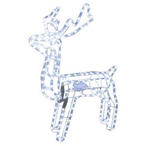 MagicHome karácsonyi dekoráció, rénszarvas, 216 db hidegfehér LED, forgó fejjel, 230V, kültéri, 73 x 44 x 82 cm 145133591 - Szezonális dekoráció