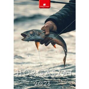 Naptár, fali, DAYLINER, "Horgász" 145133892 - Irodai kiegészítő