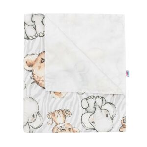 Vízálló flanel alátét New Baby zoo 145133912 - Pelenkázás