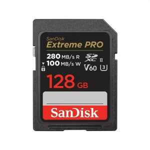 Sandisk 00215492 128GB SD Extreme Pro (SDXC Class 10 UHS-II U3) memóriakártya 145135403 - Memóriakártya