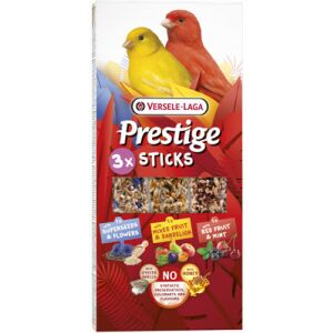 Versele Laga Prestige Sticks Canaries Triple Variety Pack | Kiegészítő eledel kanáriknak (3 db)– 90 g 145135450 - Madáreleség