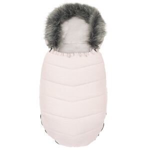 Gyermek lábzsák NEW BABY szőrmével dusty pink 145135492 - Babakocsi kiegészítő