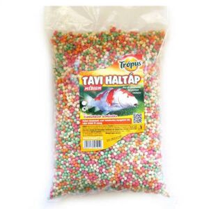 Trópus Tavi aranyhaltáp | Prémium lebegő haltáp – Medium 5 l zacskó 145135498 - Állattartás