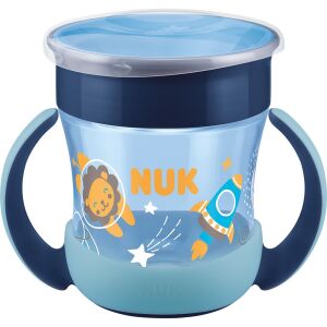 Bájos itató pohár  Mini Magic NUK Cup Night 160 ml blue 145135528 - Itatópohár, pohár