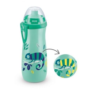 Gyermek sport itatópohár NUK Sports Cup Chameleon  450 ml 145135546 - Itatópohár, pohár