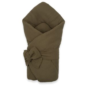 Muszlin megkötős pólya New Baby olive 145135968 - Pelenkázás