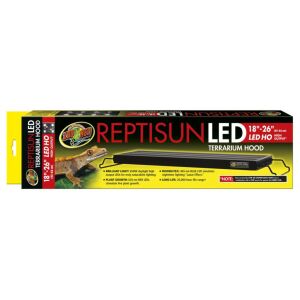 Zoomed ReptiSun LED Terrarium Hood 22–33 cm (LF-80) | Energiatakarékos LED lámpatest terráriumokhoz 145135995 - Állattartás