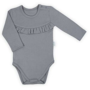 Baba hosszú ujjú body Nicol Sara szürke 145136171 - Baba & Tipegő