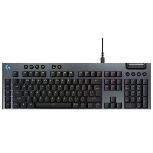 Logitech G915 X Corded  US vezetékes fekete billentyűzet 145136789 - Billentyűzet