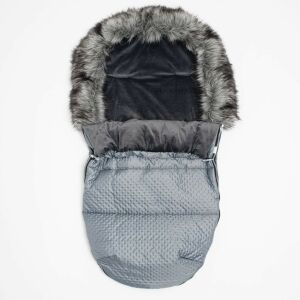 Téli lábzsák New Baby Lux Fleece graphite 145136802 - Babakocsi kiegészítő