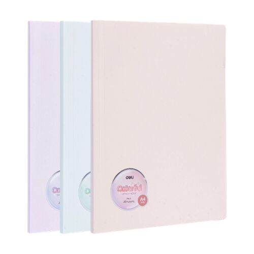 Deli Colorful A4 30 zsebes vegyes színű bemutatómappa 145136805
