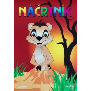 Vázlatfüzet, A4,  80 g, 20 lap, STEPA, fehér 145136903 - Irodaszer & Írószer