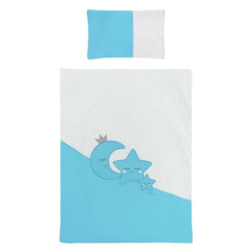 3-részes ágyneműgarnitúra Belisima Magic Stars 100/135 türkiz 145137144