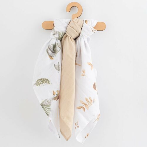 Muszlin pelenka New Baby 60x80 cm 3 db UNI 145137493