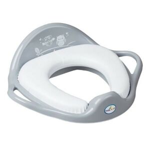 Gyermek WC ülőke puha Baglyocska szürke 145138254 - WC szűkítő