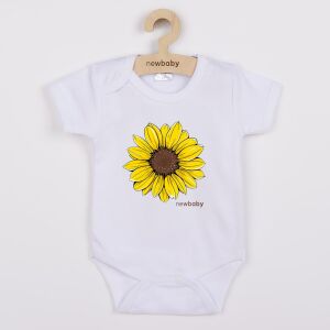 Baba body nyomtatással New Baby  Sunflower - rövid ujjú 145138896 - Divat & Öltözködés