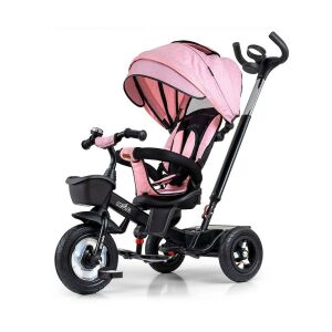 Gyerek háromkerekű bicikli Milly Mally Movi black-pink 145139067 - Babajáték