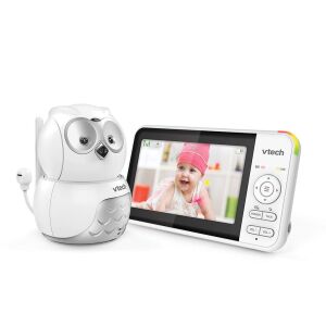 Video bébiőr LCD+Kamera Vtech BM5550 Baglyócska 145139119 - Baba & Tipegő