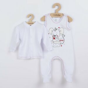 Baba együttes New Baby Mouse fehér 145139155 - Baba & Tipegő