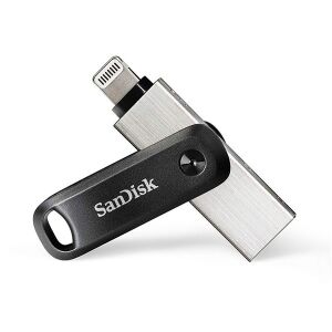 Sandisk 256GB USB3.0/Apple Lightning iXPAND GO Fekete-Ezüst (183589) Flash Drive 145139208 - Pendrive