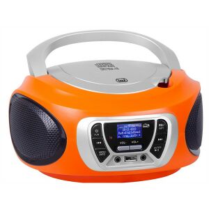 Trevi CMP 510 DAB hordozható CD/DAB/DAB+/FM/AUX/USB narancssárga boombox 145139480 - Audio
