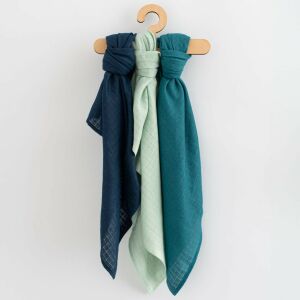 Pamut színes pelenka New Baby 70x80 cm 3 db FIÚ 145139680 - Pelenkázás