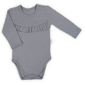 Baba hosszú ujjú body Nicol Sara szürke 145140070 - Baba & Tipegő