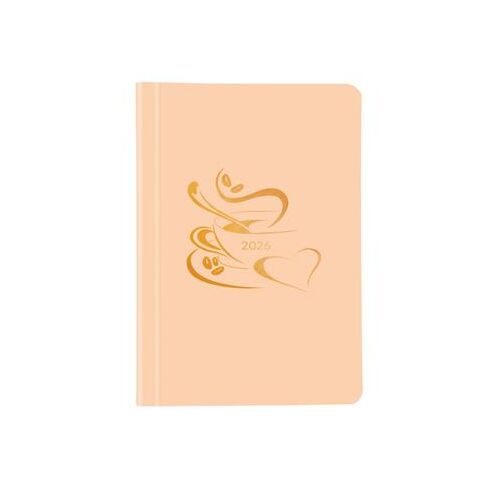 Naptár, tervező, B6, heti, TOPTIMER "Pastel", lazac 145140282