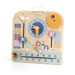 Fa naptár gyermekeknek Viga 145141434 - Fejlesztő játék ovisoknak