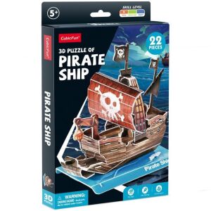 CubicFun Pirate Ship 3D Puzzle W3121h 145141894 - 3D puzzle
