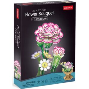 CubicFun Camelia Flower Bouquet 3D Puzzle - Kamélia kiscsokor W3302h 145142244 - Puzzle & Kirakó