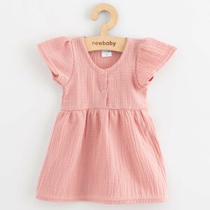 Baba muszlin ruha New Baby pink 145142353 - Baba & Tipegő